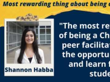 Most rewarding part of being a peer facilitator 2019-2020